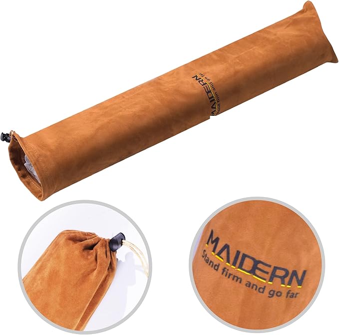 MAIDERN 43.3”x 19.6” Leather Desk Mat, Large Desk Pad, Cork & Leather Large Mouse pad for Desk, Waterproof Computer Desk Mat for Gaming Home Office (Cream)