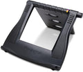 Kensington Adjustable Aluminum Laptop Stand for Desk, Ultra-Slim Lightweight Foldable Portable Notebook Holder, Anti-Slip Silicone Tablet Mount for 10"-17" Laptops and Tablets, Black K50428WW