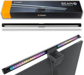 Beam Monitor Light Bar, LED Light bar for Eye Caring, e-Reading, LED Desk Lamp with Auto-Dimming, Touch Control, No Screen Glare, Space Saving, Home Office Task Lamps Black (RGB Backlight)