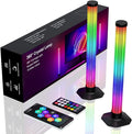 MIHEAL 360° RGB Light Bars LED TV Backlight with DIY Music Sync Modes Smart Bluetooth Control, 8 Scene Modes Color Light Bar for Room Decoration, Gaming, PC, TV …
