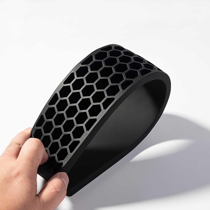 Ergonomic Silicone Wrist Rest for Keychron K8 / K8 Pro / K8 Max / K8 HE / C1 / C1 Pro / L4, 14.09" Honeycomb Non-Slip Palm Rest, 80% TKL Mechanical Keyboards Support with Comfortable Typing