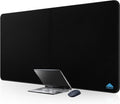 Cacoy 63” x 31.5” Super Large Gaming Mouse Pad, Oversized Giant Desk Matt for Desktop, Non-slip Rubber Base Mouse Mat, XXXL Extended Gamer Keyboard Mouse Mat, Office Computer Desk Pad Protector, Black