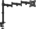 VIVO Single 13 to 32 inch Computer Monitor Desk Mount, Extra Long Adjustable Arm, VESA Stand for 1 Screen, Max VESA 100x100, Black, STAND-V101N