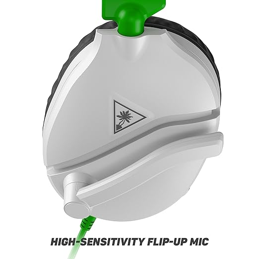 Turtle Beach Recon 70 Multiplatform Gaming Headset for Xbox Series X|S, Xbox One, PS5, PS4, PC & Mobile w/ 3.5mm Wired Connection - Flip-to-Mute Mic, 40mm Speakers, Lightweight Design, White