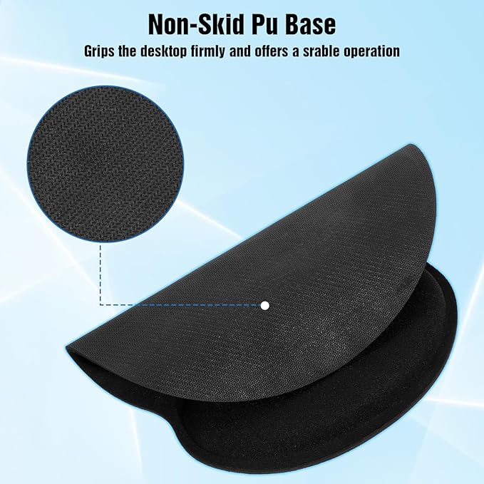 8PCS mouse pad with wrist support ergonomic mouse pad with wrist rest gel waterproof surface mouses pads wrists rest for desk Portable Comfortable Mousepad for Computer,Laptop,Non-Slip Base