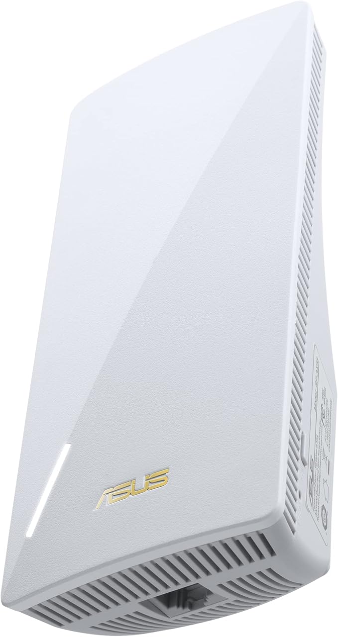 ASUS RP-AX58 AX3000 Dual Band WiFi 6 (802.11ax) Range Extender, AiMesh Extender for Seamless mesh WiFi; Works with Any WiFi Router