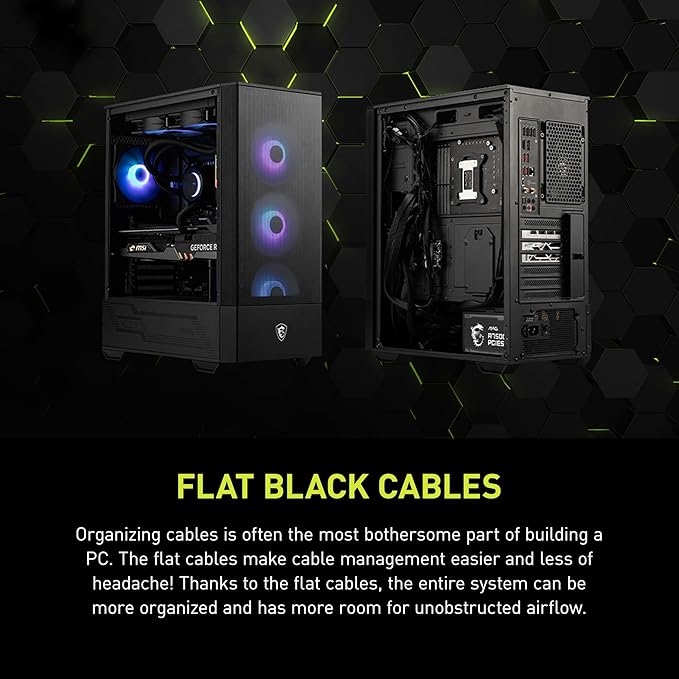 MSI MAG A750GL PCIE5, Fully Modular Compact Gaming 750W Power Supply, 80+ Gold, ATX 3.1 & PCIe 5.1 Ready, Native Dual-Color 12V-2x6 Cable, 10 Year Warranty