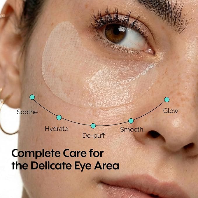 ZealSea Absorbmate Under Eye Patch - A Breakthrough Eye Cream & Serum Mate in Just 5–10 Mins to Boost Absorption, Instantly Prep Eye Area for Sensitivity Buffer — Made to Pair with Eye Care, 18pairs