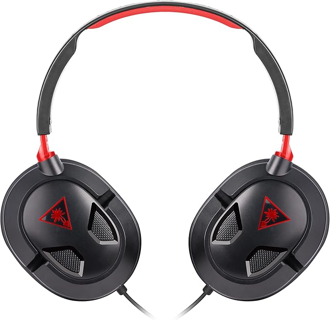 Turtle Beach Recon 50 Wired Gaming Headset - PC, Mac, PS4, PS5, Xbox Series X|S & Xbox One, & Mobile/Tablet with 3.5mm Removable Mic, 40mm Speakers, & In-line Controls – Black