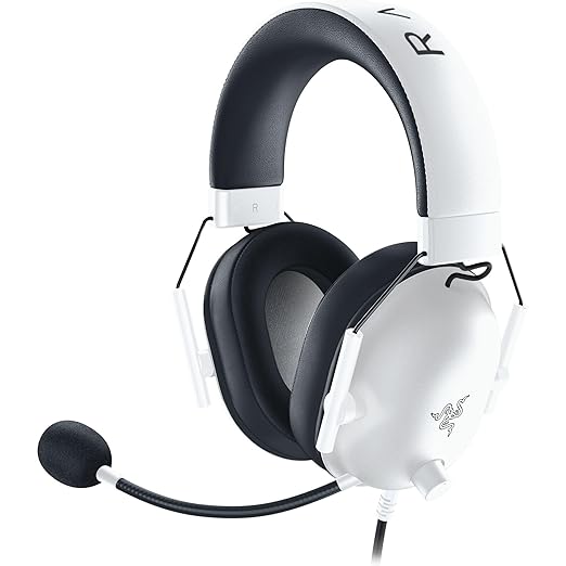 Razer BlackShark V2 X Xbox Gaming Headset: 50mm Drivers - Cardioid Mic - Lightweight - Comfortable Noise Isolating Earcups - for Xbox Series X, Series S, PS5, PC, Switch via 3.5mm Audio Jack - White