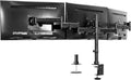 VIVO Triple Monitor Adjustable Heavy Duty Mount, Articulating Stand for 3 LCD Screens up to 24 inches STAND-V003M