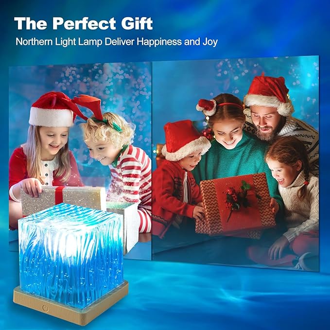 Northern Lights Projector for Bedroom, 16 Colors Aurora Lamp with Remote, Star Galaxy Night Light for Relaxing Sleep, Teen Girl Girls Room Aesthetic (Plug-in)