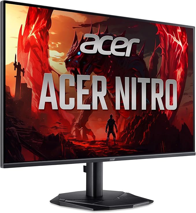 Acer Nitro 23.8" Full HD 1920 x 1080 IPS Gaming Monitor | AMD FreeSync Premium | 240Hz Refresh | Up to 0.5ms | sRGB 99% | HDR 10 Support | 1 x Display Port 1.2 & 2 x HDMI 2.0 | KG240Y W3biip