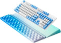 Ospelelf Ergonomic Keyboard Wrist Rest Pad Comfortable Keyboard Stand Riser Holder Pad for Office Gaming