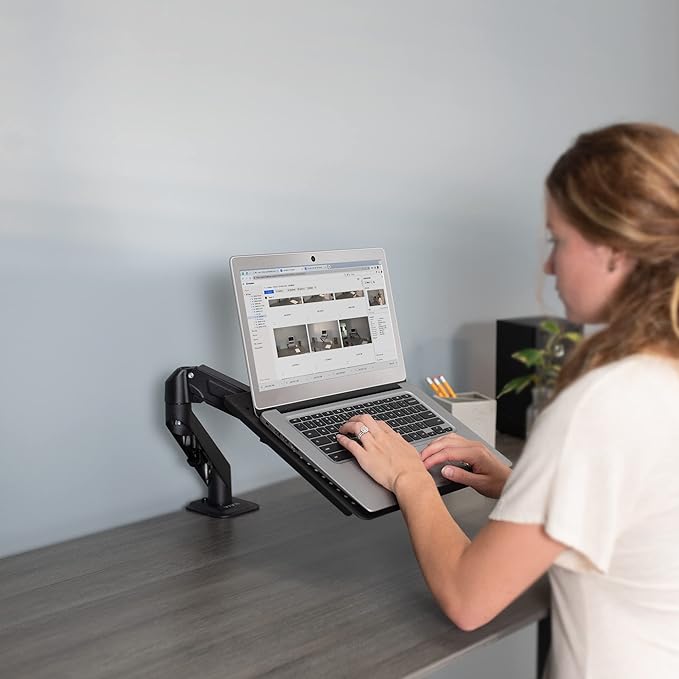 VIVO Laptop/Notebook Tray Holder for VESA Mount Stand/Fits 100 mm Plate Holes (Stand-LAP2)