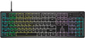 Corsair K55 CORE RGB Membrane Wired Gaming Keyboard – QWERTY US Layout – Quiet, Responsive Switches – Spill Resistance – Ten-Zone RGB – Media Keys – iCUE Compatible – PC, Mac – Black