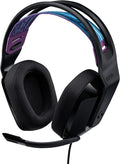 Logitech G335 Wired Gaming Headset, with Flip to Mute Microphone, 3.5mm Audio Jack, Memory Foam Earpads, Lightweight, Compatible with PC, PlayStation, Xbox, Nintendo Switch/Switch 2 - Black