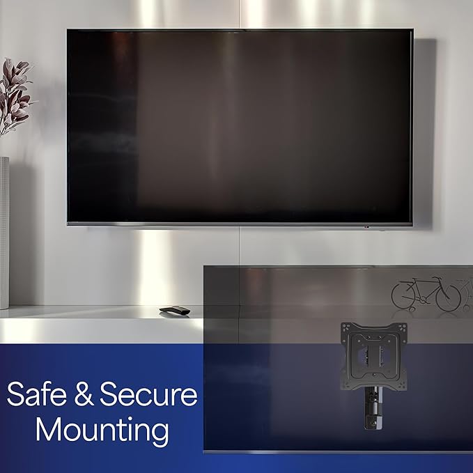 VIVO Premium Aluminum Single TV Wall Mount for 23 to 43 inch Screens, Adjustable Arm, Fits up to VESA 200x200, MOUNT-G200B