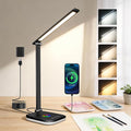 LED Desk Lamp for Office Home, 800 Lumen Bright Puzzle Light, 10%-100% Dimmable Brightness & 5 Color, Eye Caring Desk Light for Reading, Craft, Puzzl, Daily Use | USB desk lamp | 45 Min Timer | RGB