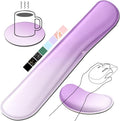 Gimars Upgrade Enlarge Silky Gel Memory Foam Keyboard Wrist Rest, Wrist Rest for Computer Keyboard, Ergonomic Mouse pad Rests for Typing, Wrist Support for Office, Gaming, Purple Gradient