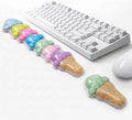 Cute Ergonomic Gel Jelly Wrist Rest for Office & Gaming, Support to Relieve Wrist Fatigue, Non-Slip Gel Pad for All-Day Typing Comfort, Won’t Flatten or Lose Shape After Long-Term Use