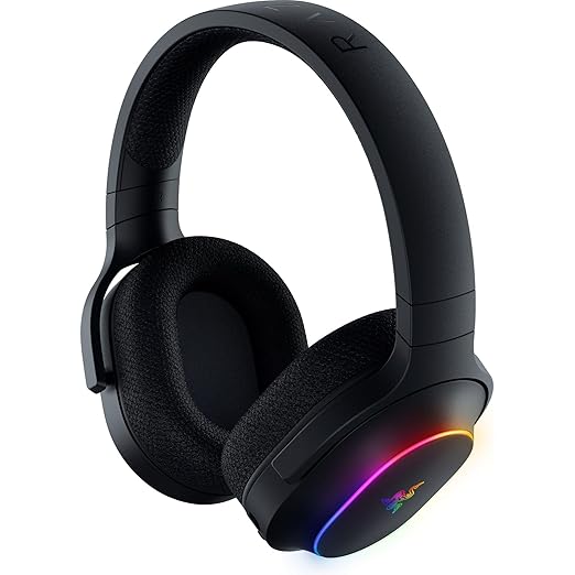 Razer Barracuda X Chroma Wireless Gaming Headset: 2.4GHz Wireless & Bluetooth - Lightweight - Chroma RGB - 40mm Drivers - Cardioid Mic - 70 Hr Battery - for PC, Mac, PS5, Switch 2, Smartphone - Black