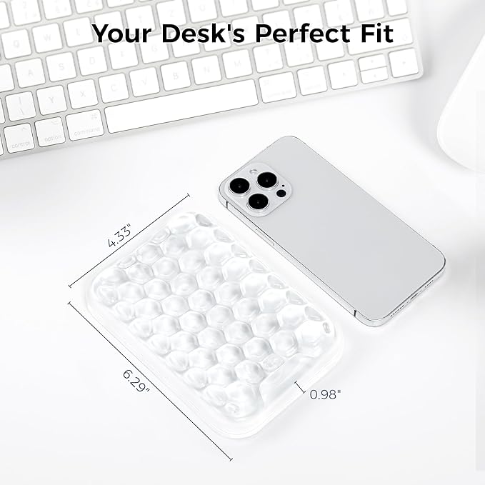 Ospelelf Ergonomic Elbow Pad, Gel Keyboard Wrist Rest Support for Office Desk, Arm Wrist Pad for Typing Comfort, 1 Pack