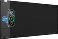 2-in-1 Mouse Pad with Wireless Charging, Gaming Mouse Pad, 31.5"x11.8" Large Desk Mat for Laptop/Keyboard, Waterproof Smooth Surface, Non-Slip Base, No Adapter