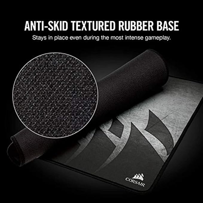 Corsair MM300 - Anti-Fray Cloth Gaming Mouse Pad - High-Performance Mouse Pad Optimized for Gaming Sensors - Designed for Maximum Control - Medium