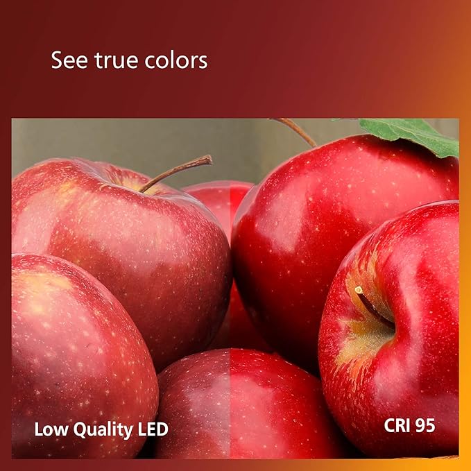 PHILIPS LED 60W A19 1-Pack Vintage Edison Spiral Amber (2000K) 400 Lumen (6.5W = 60W) Dimmable Flicker-Free Light Bulb