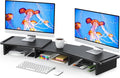  Zimilar Dual Monitor Stand Riser – Wood