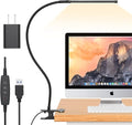 iZELL Reading Light, Book Light for Reading in Bed [77 LEDs Light with 3 Color Modes & 10 Brightness Levels] 27.6-inch Flexible Gooseneck LED Desk Lamps, Easy Clip on USB Reading Lamp for Table