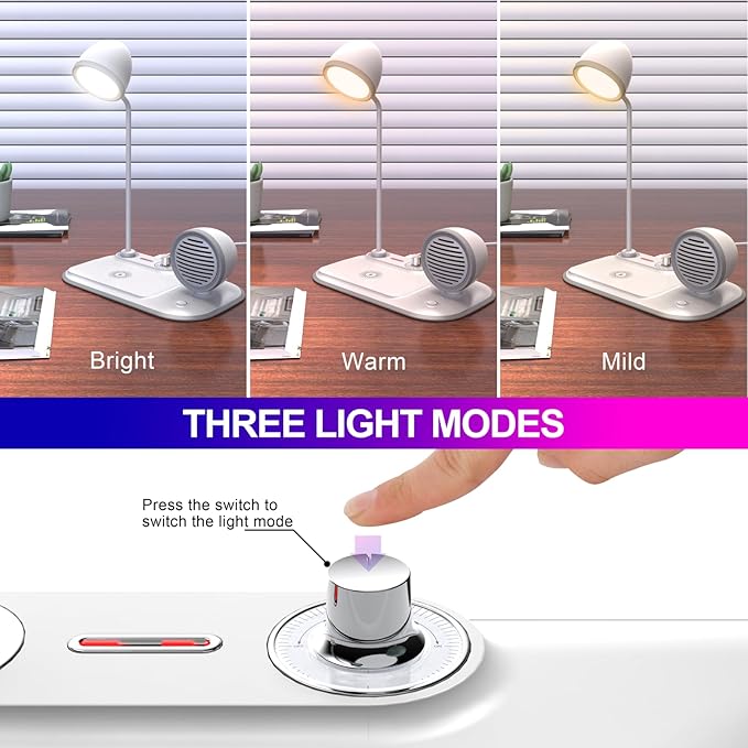 3 in 1 Multifunctional Led Desk Lamp