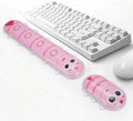 Cute Ergonomic Gel Jelly Wrist Rest for Office & Gaming, Support to Relieve Wrist Fatigue, Non-Slip Gel Pad for All-Day Typing Comfort, Won’t Flatten or Lose Shape After Long-Term Use