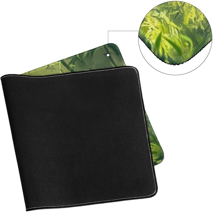 Large Ergonomic Gaming Mouse Pad Panda Joy - Adorable Baby Panda Theme with Non-Slip Base Water-Resistant Surface and Stitched Edges 40X75cm