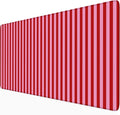 Pink Red Striped Desk Mat Cute Pastel XXL Large Gaming Mouse Pad Desk Pad Kawaii Aesthetic Cozy Keyboard Laptop Computer Mat Home Office Decor for Women