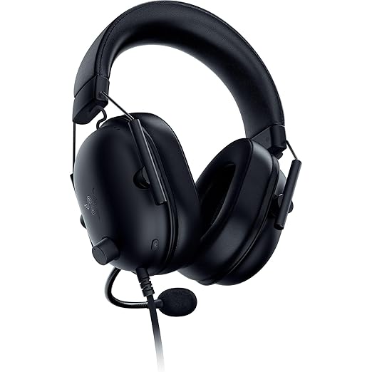 Razer BlackShark V2 X PlayStation Gaming Headset: 50mm Drivers - Cardioid Mic - Lightweight - Comfortable, Noise Isolating Earcups - for PS5, Xbox Series X, PC, Switch via 3.5 mm Audio Jack - Black