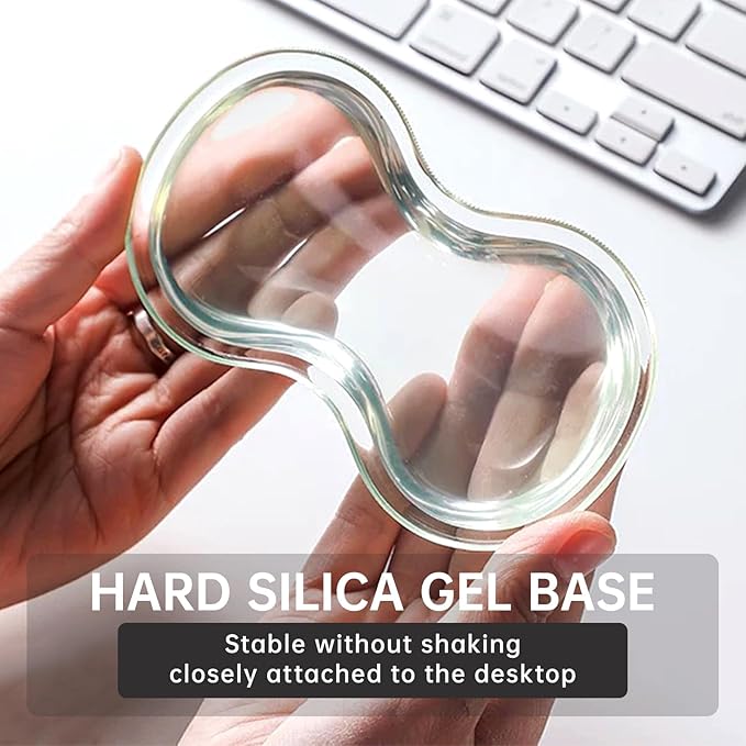 Mouse Pad with Wrist Rest, Soft Cloud Gel Keyboard Mouse Pad Set with Hand Wrist Support, Cute Non Slip Office Desk Accessories for Comfort/PC Gaming/Computer/Laptop, (Green Wave)
