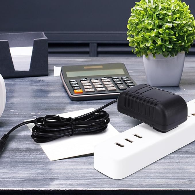 24V AC/DC Adapter Compatible with Ksunun ZYDGJPL-0012 31.5inch Double Head LED Desk Lamp Architect Studio Reading Home Office 24W Workbench Dimmable 24VDC Power Supply Cord Cable Charger