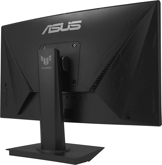 ASUS TUF Gaming 24” (23.6 inch viewable) Curved Monitor (VG24VQER) – FHD, 180Hz, 1ms, DCI-P3 90%, Extreme Low Motion Blur Sync, FreeSync, Shadow Boost, Eye Care, DisplayWidget Center, 3yr Warranty