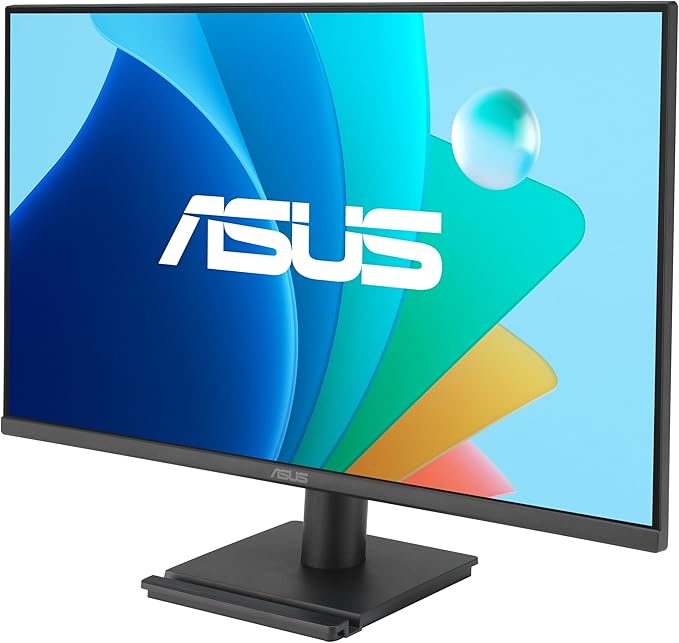 ASUS 27" 1080P Eye Care Monitor (VA279HG) - IPS, Full HD, 99% sRGB, Frameless, 120Hz, 1ms, Adaptive-Sync, HDMI, VGA, Low Blue Light, Flicker Free, Wall Mountable, 3 yr Warranty