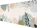 Abstract Boho Desk Mat Gaming Mouse Pad Green Pink XL Mouse Pad Large Mousepad Extended Laptop Keyboard Mat Gaming Desk Pad Mouse Mat Office Computer Keyboard Laptop Home 31.5"x11.8"