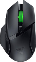 Razer Basilisk V3 X HyperSpeed Customizable Wireless Gaming Mouse: Mechanical Switches Gen-2-5G Advanced 18K Optical Sensor - Chroma RGB - 9 Programmable Controls - 285 Hr Battery - Classic Black