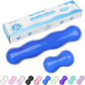 Gel Wrist Rest for Keyboard and Mouse, Wrist Rest for Keyboard, Mouse Wrist Support, Pain Relief, Cool Touch, Non-Skid, Keyboard and Mouse Wrist pad Set
