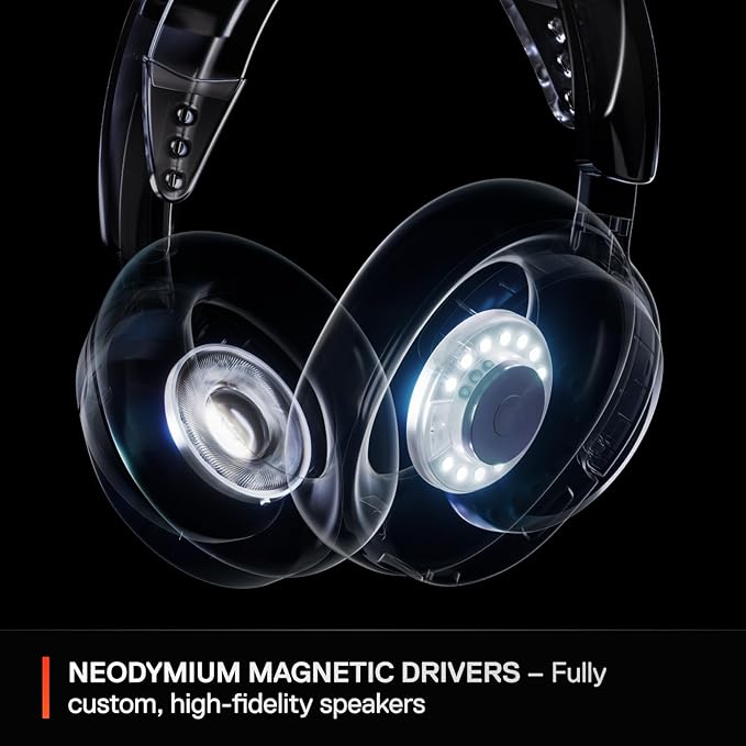 SteelSeries Arctis Nova 3P Wireless Multi-Platform Gaming Headset — Mobile App Control — 40 HR Battery — Neodymium Magnetic Drivers — 2.4GHz/Bluetooth — PS5, PS4, PC, Switch, Mobile — Lavender