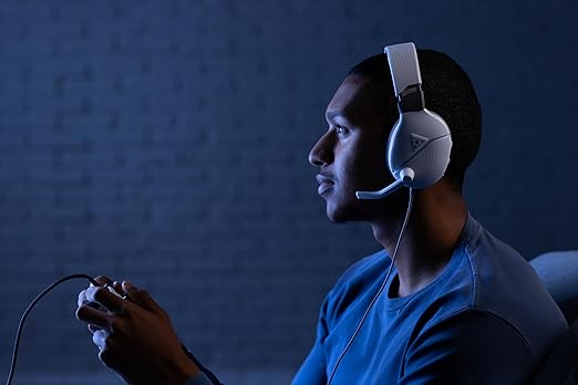 Turtle Beach Recon 200 Gen 2 Powered Gaming Headset - Xbox Series X, Xbox Series S & Xbox One, PS5, PS4, Mobile & PC with 3.5mm - Bass Boost, Memory Foam, White