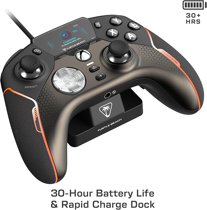 Bundle of Turtle Beach Stealth Ultra High-Performance Wireless Gaming Controller Licensed for Xbox & PC - Black + Turtle Beach Atlas 200 Wired Multiplatform Gaming Headset for Xbox & PC - Black