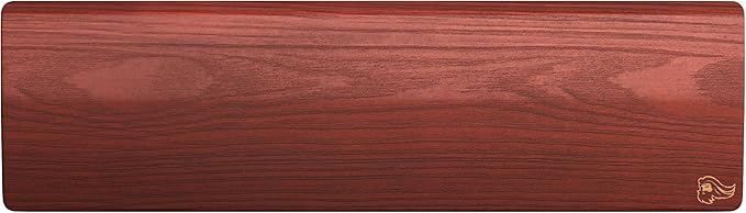 Glorious TKL Wrist Rest - Brown Wooden Wrist Rest - Mechanical Keyboard Wood Ergonomic Palm Rest - 14x4 inches/19mm Thick (GV-87-BROWN)
