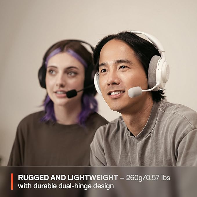 SteelSeries Arctis Nova 3X Wireless Multi-Platform Gaming Headset — Mobile App Control — 40 HR Battery — Neodymium Magnetic Drivers — 2.4GHz/Bluetooth — Xbox, PS5, PC, Switch, Mobile — Black