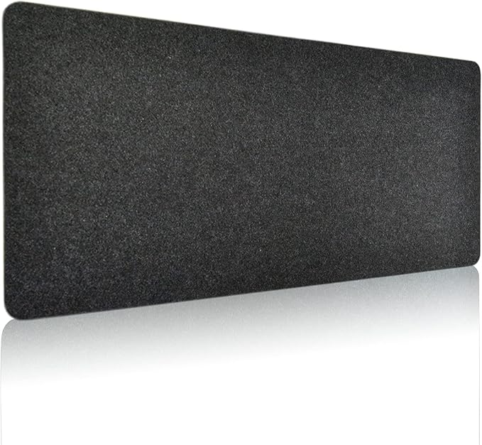 DAWNTREES Large Felt Desk Mat, 40''x16'' Non-Slip Full Desk Mouse Pad, Office Computer Desk Mat for Keyboard,100X40cm Felt Desktop Mat for Desk Pad Protector